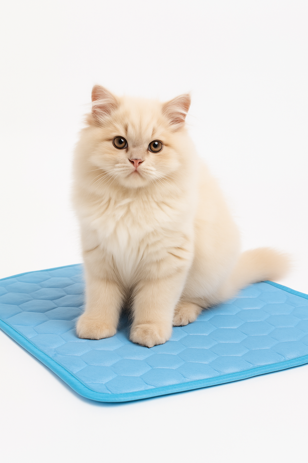 🧊 Pet Cooling Mat – Ice Silk Summer Mat for Dogs & Cats
