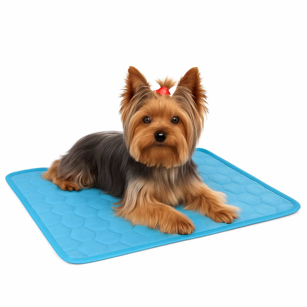 🧊 Pet Cooling Mat – Ice Silk Summer Mat for Dogs & Cats
