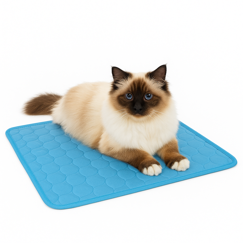 🧊 Pet Cooling Mat – Ice Silk Summer Mat for Dogs & Cats